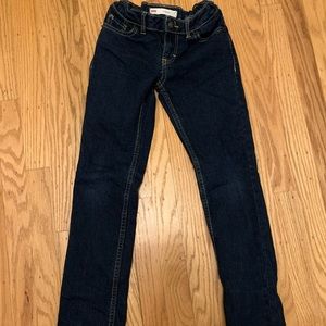 Levi’s Girls Skinny Jean Size 7 Regular.
